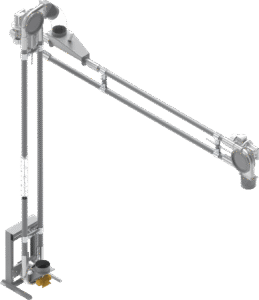 Convogliatore aeromeccanico TVE