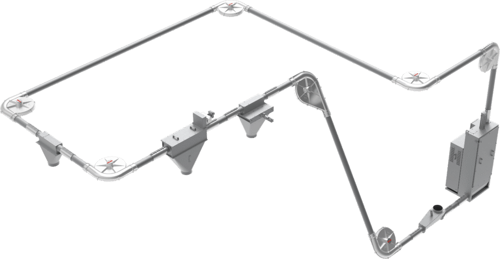 Convogliatore meccanico UNI