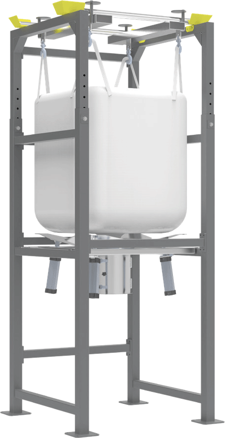 Svuota big bag Telescopico