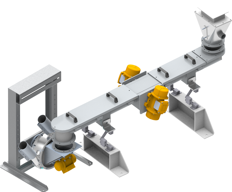 Canale vibrante predisposizione TVE