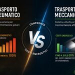 Copertina trasporto meccanico vs pneumatico